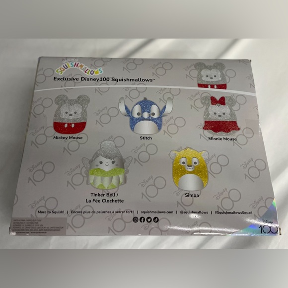 Exclusive Disney 100 Squishmallows 5 Pack - Picture 7 of 7